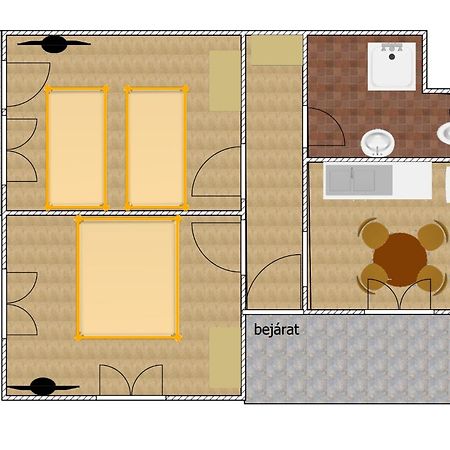 Katalin Apartmanhaz Miskolc Luaran gambar